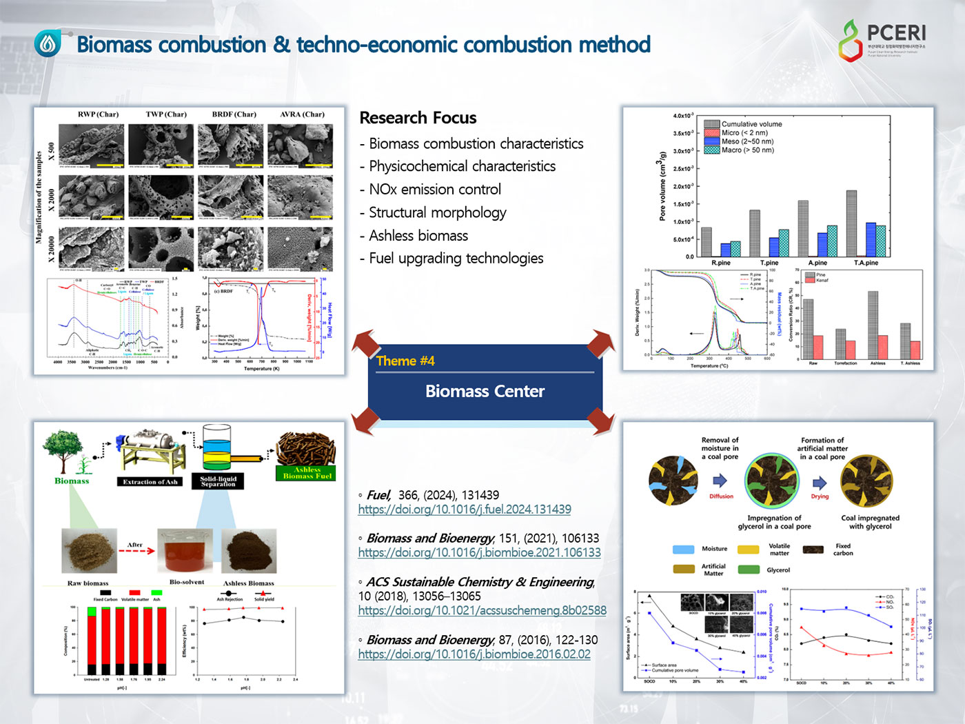 Biomass combustion & techno-economic combustion method
